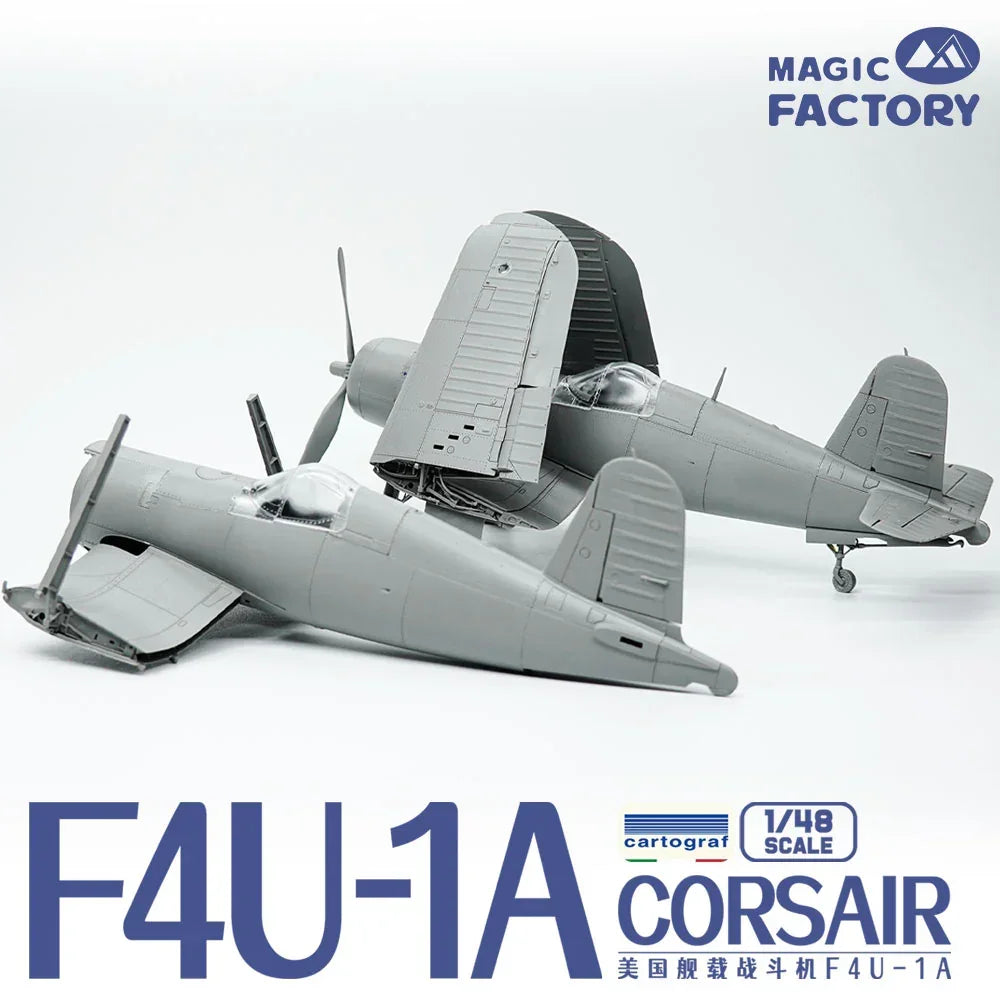 Magic Factory 5003 F-4U-1A Corsair 1/48 Model Kit - A-Z Toy Hobby