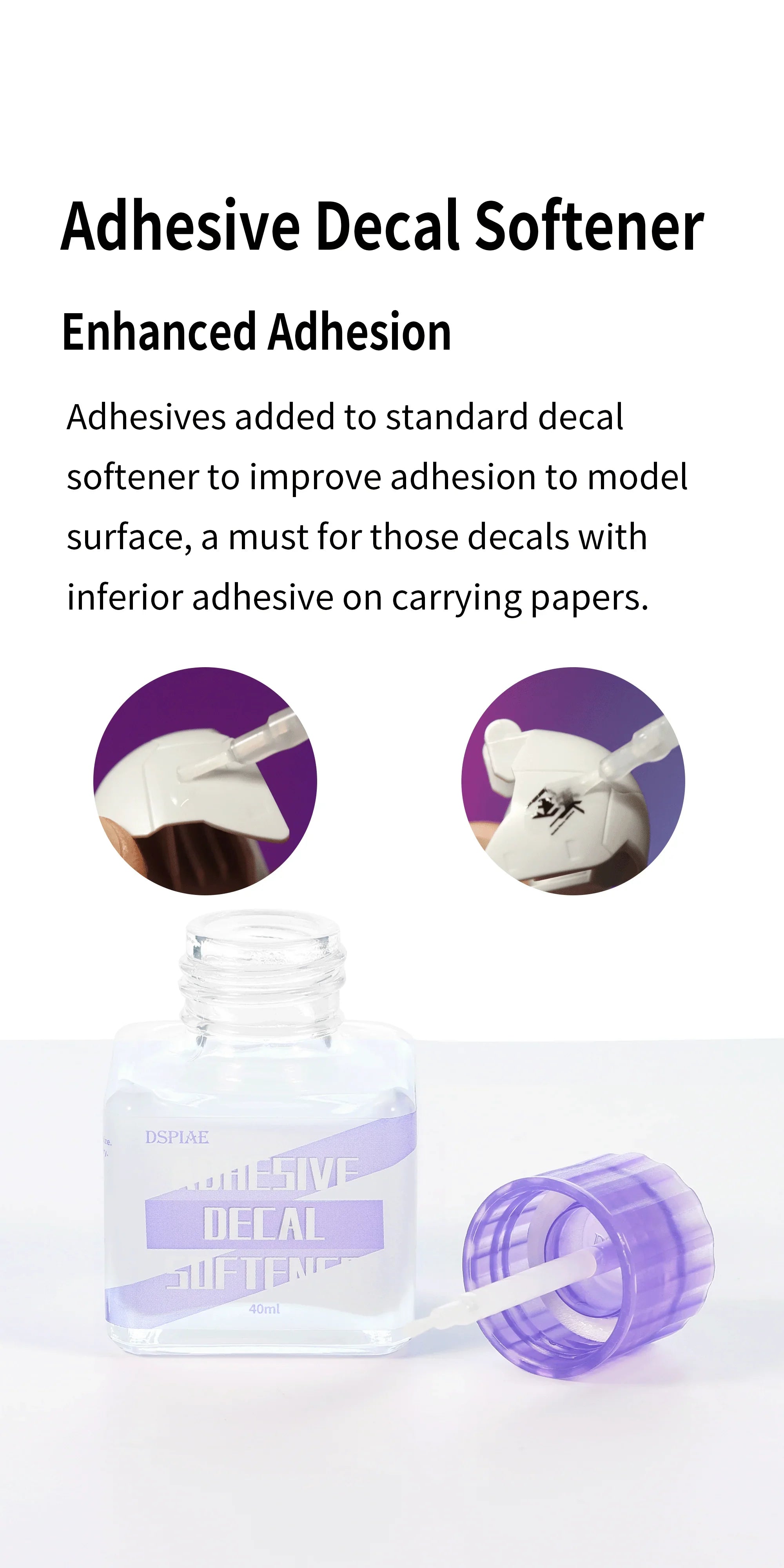 DSPIAE Decal Softener With Adhesive ETC-04 - A-Z Toy Hobby