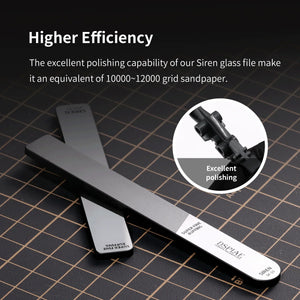 DSPIAE Siren Ultimate Precision Glass File #10000~#12000 MSF-13 - A-Z Toy Hobby