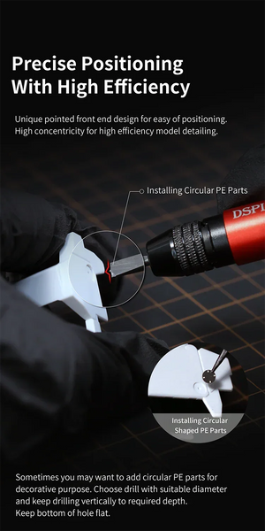 DSPIAE Precision Tungsten Carbide Flat Center Drill FB - A-Z Toy Hobby