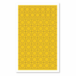 HIQParts Circle Masking Tape - A-Z Toy Hobby