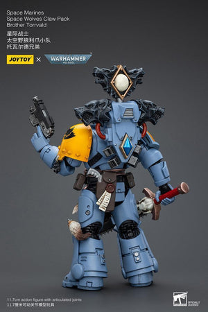 Joy Toy Warhammer 40K Space Wolves Claw Pack Brother Torrvald 1/18 Action Figure - A-Z Toy Hobby