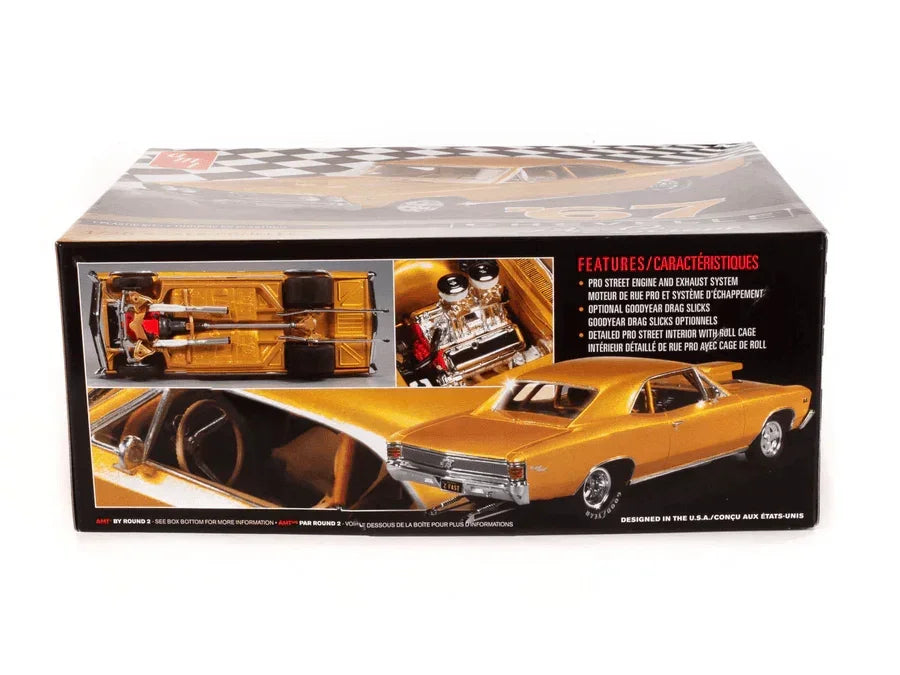 AMT 1967 Chevy Chevelle Pro Street 1/25 Model Kit - A-Z Toy Hobby