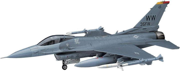 Hasegawa 07232 F-16CJ Fighting Falcon Misawa Japan 1/48 Model Kit - A-Z Toy Hobby