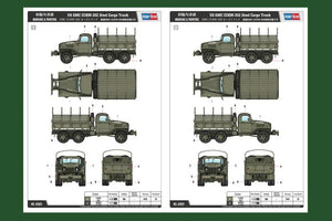 Hobby Boss 83831 US GMC CCKW-352 Steel Cargo Truck 1/35 Model Kit - A-Z Toy Hobby