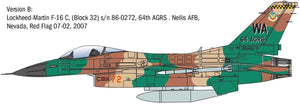 Italeri 2825 Lockheed Martin F-16C Fighting Falcon 1/48 Model Kit - A-Z Toy Hobby