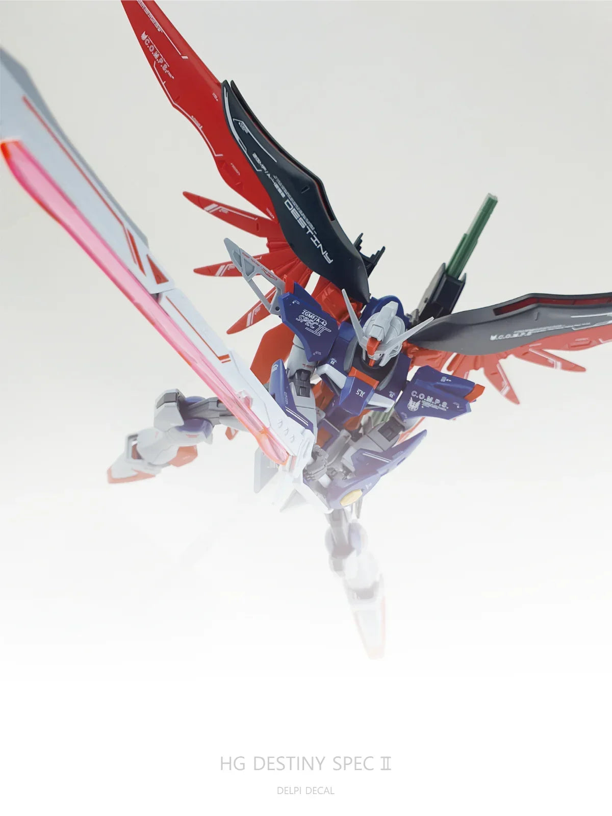 Delpi Water Decal For HG Destiny Spec II - A-Z Toy Hobby