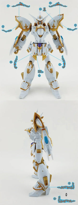 Delpi Gold Holo Water Decal For HG Black Knight Cal-re.A - A-Z Toy Hobby