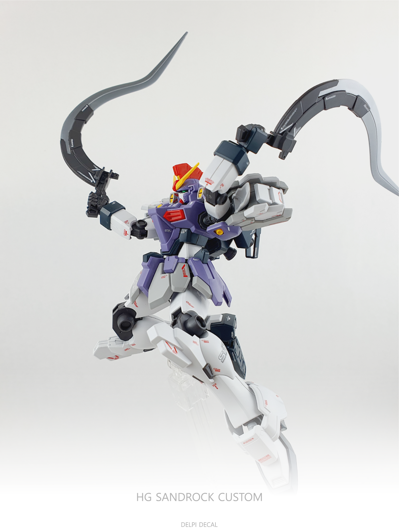 Delpi Water Decal For HG Sandrock Custom EW
