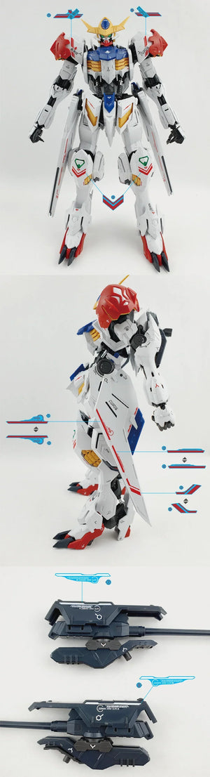 Delpi Water Decal For MG Barbatos Lupus - A-Z Toy Hobby