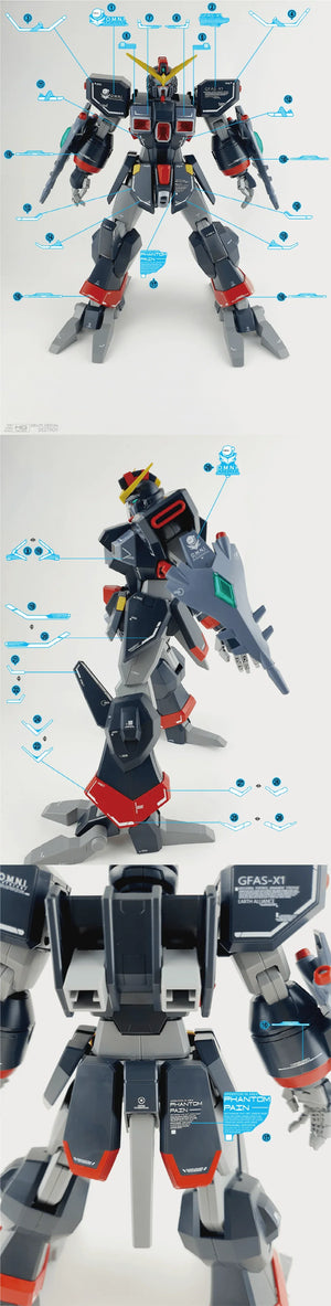 Delpi Water Decal For HG Destroy Gundam - A-Z Toy Hobby