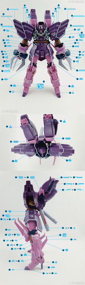 Delpi Water Decal For HG Rozen Zulu - A-Z Toy Hobby