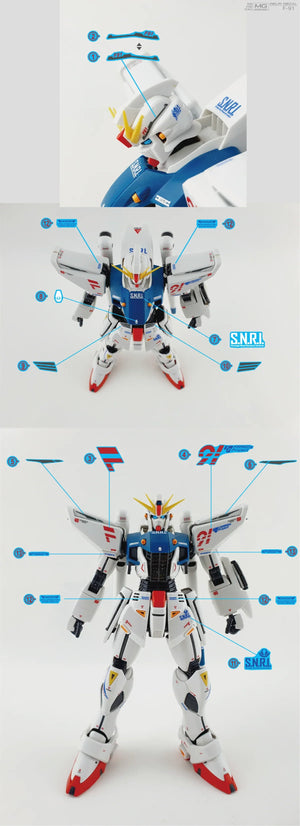 Delpi Water Decal For MG F91 - A-Z Toy Hobby