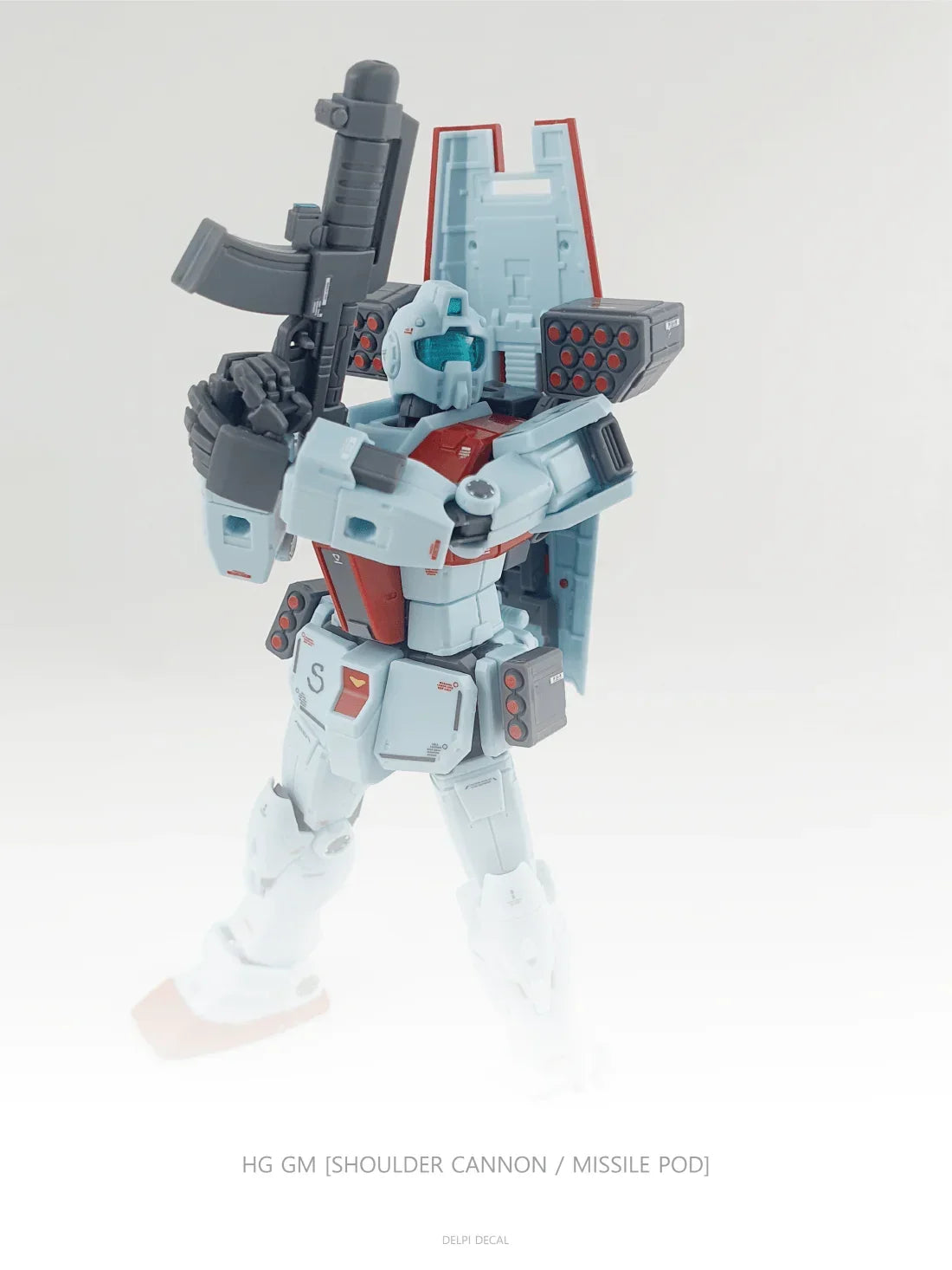 Delpi Water Decal For HG GM Shoulder Cannon - A-Z Toy Hobby