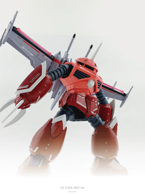 Delpi Water Decal For HG Z'Gok (Seed Freedom Ver.) - A-Z Toy Hobby