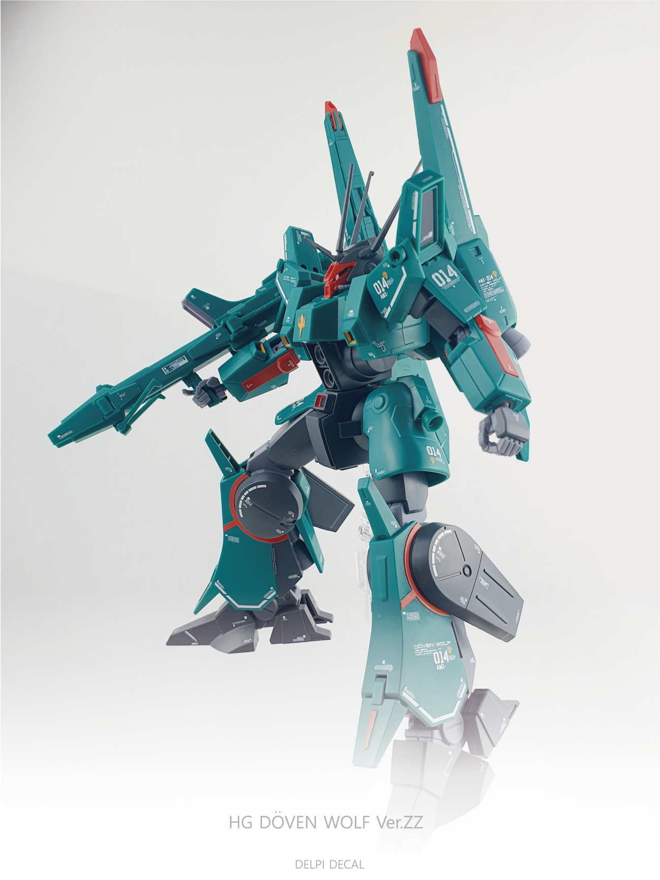 Delpi Water Decal For HG Doven Wolf ZZ Ver. - A-Z Toy Hobby