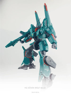 Delpi Water Decal For HG Doven Wolf ZZ Ver. - A-Z Toy Hobby