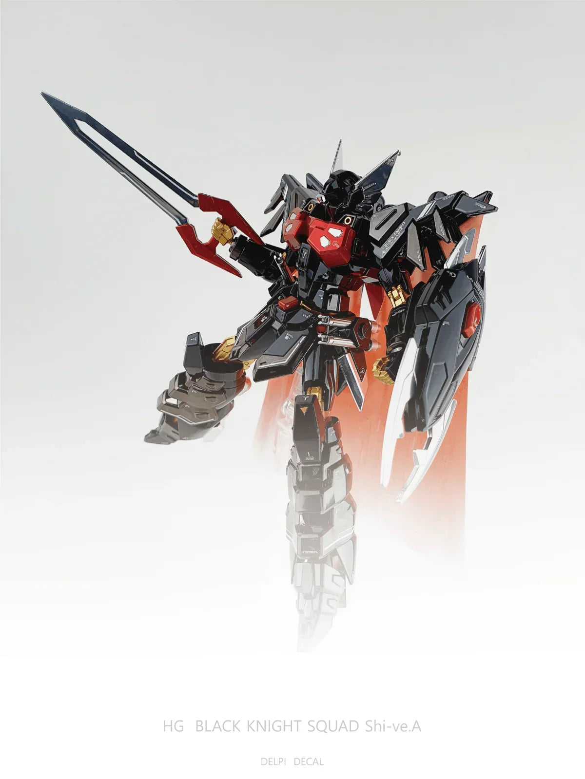 Delpi Water Decal For HG Black Knight Shi-ve.A - A-Z Toy Hobby