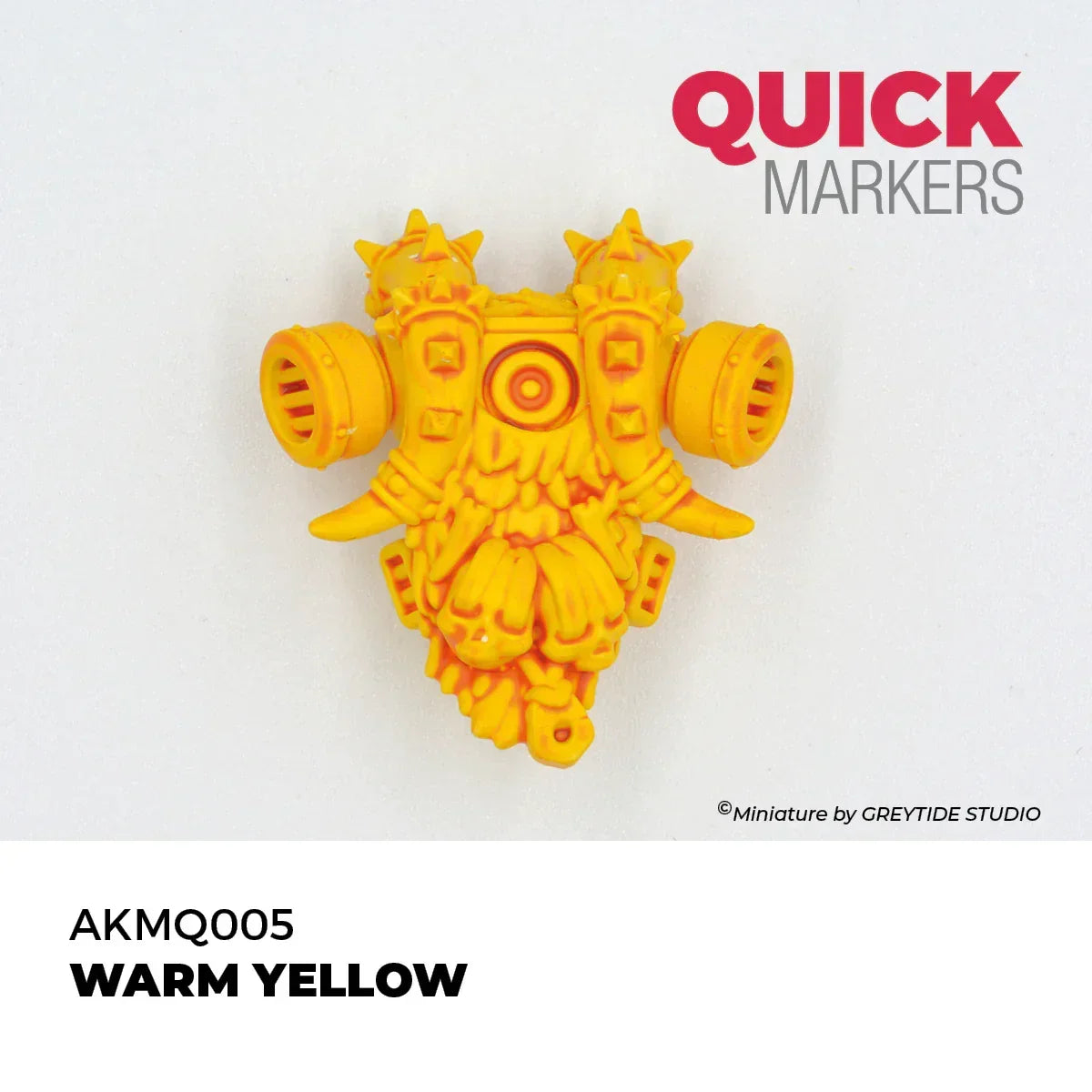 AK Interactive AKMQ005 Quick Markers Warm Yellow