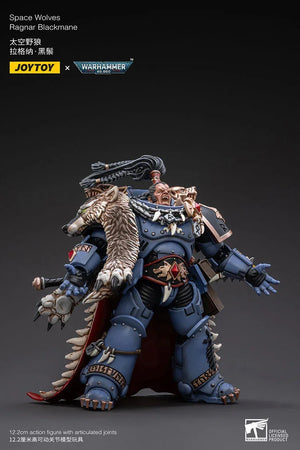 Joy Toy Warhammer Space Wolves Ragnar Blackmane 1/18 Action Figure - A-Z Toy Hobby