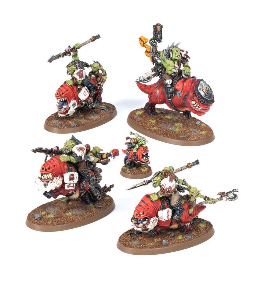 Warhammer 40,000 Orks: Squighog Boyz 50-54