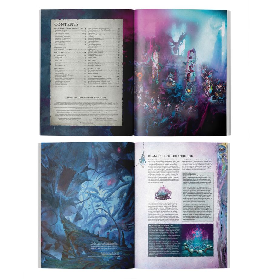 Warhammer Age of Sigmar Chaos Battletome: Disciples of Tzeentch 83-45