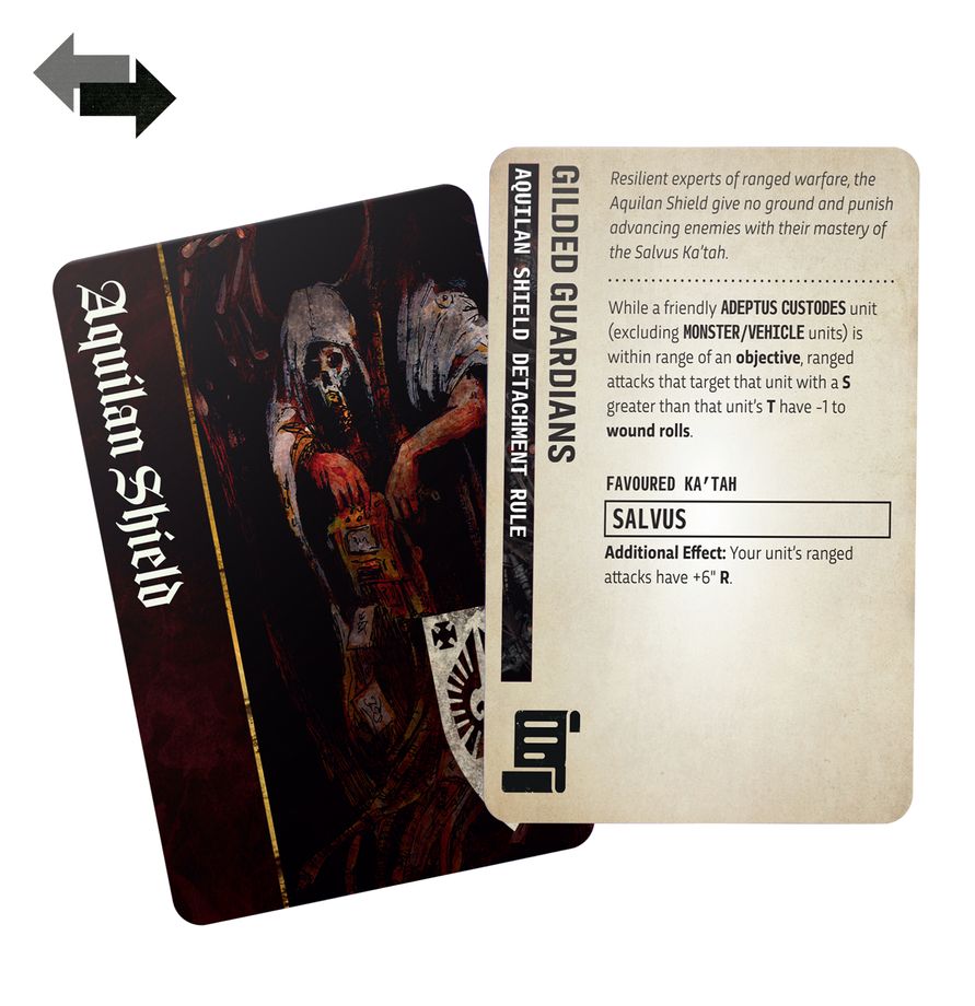 Command Pack: Adeptus Custodes 01-15 - Warhammer 40,000