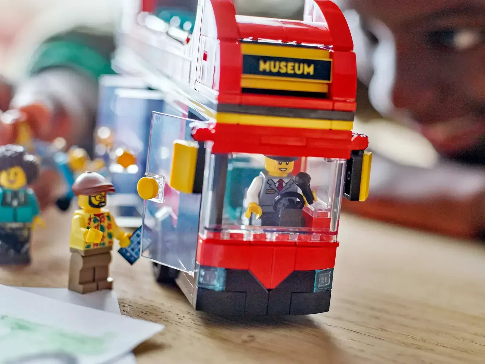 LEGO Red Double-Decker Sightseeing Bus 60407 - City - A-Z Toy Hobby
