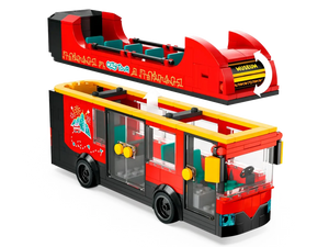 LEGO Red Double-Decker Sightseeing Bus 60407 - City - A-Z Toy Hobby