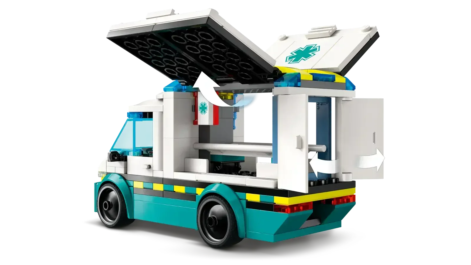 LEGO Emergency Ambulance 60451 - City - A-Z Toy Hobby