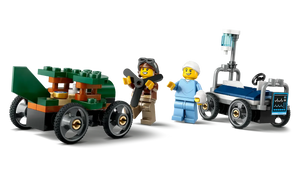 LEGO Airplane vs. Hospital Bed Race Car Pack 60459 - City - A-Z Toy Hobby