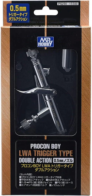 Mr. Hobby PS290 Mr. Procon Boy LWA Trigger Type 0.5mm Airbrush - A-Z Toy Hobby