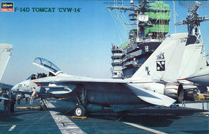Hasegawa 07212 F-14D Tomcat CVW-14 1/48 Model Kit - A-Z Toy Hobby