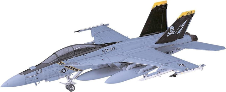 Hasegawa 07238 F/A-18F Super Hornet 1/48 Model Kit - A-Z Toy Hobby