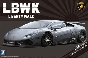 Aoshima 05990 LB-Works Lamborghini Huracan Ver.2 1/24 Model Kit - A-Z Toy Hobby
