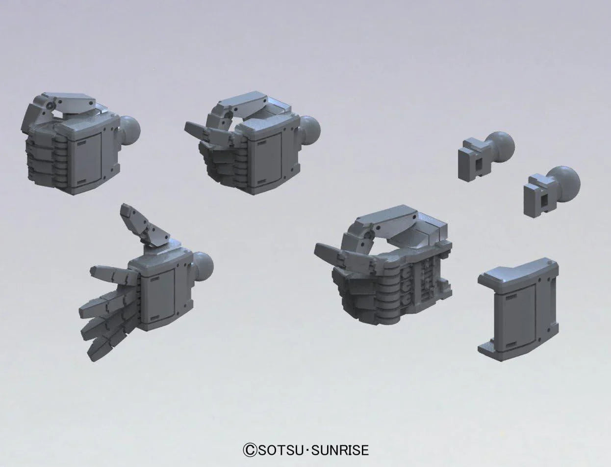 Bandai Builders Parts HD 37 MS Hand 01 EFSF Dark Gray 1/144 - A-Z Toy Hobby
