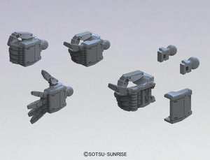 Bandai Builders Parts HD 37 MS Hand 01 EFSF Dark Gray 1/144 - A-Z Toy Hobby