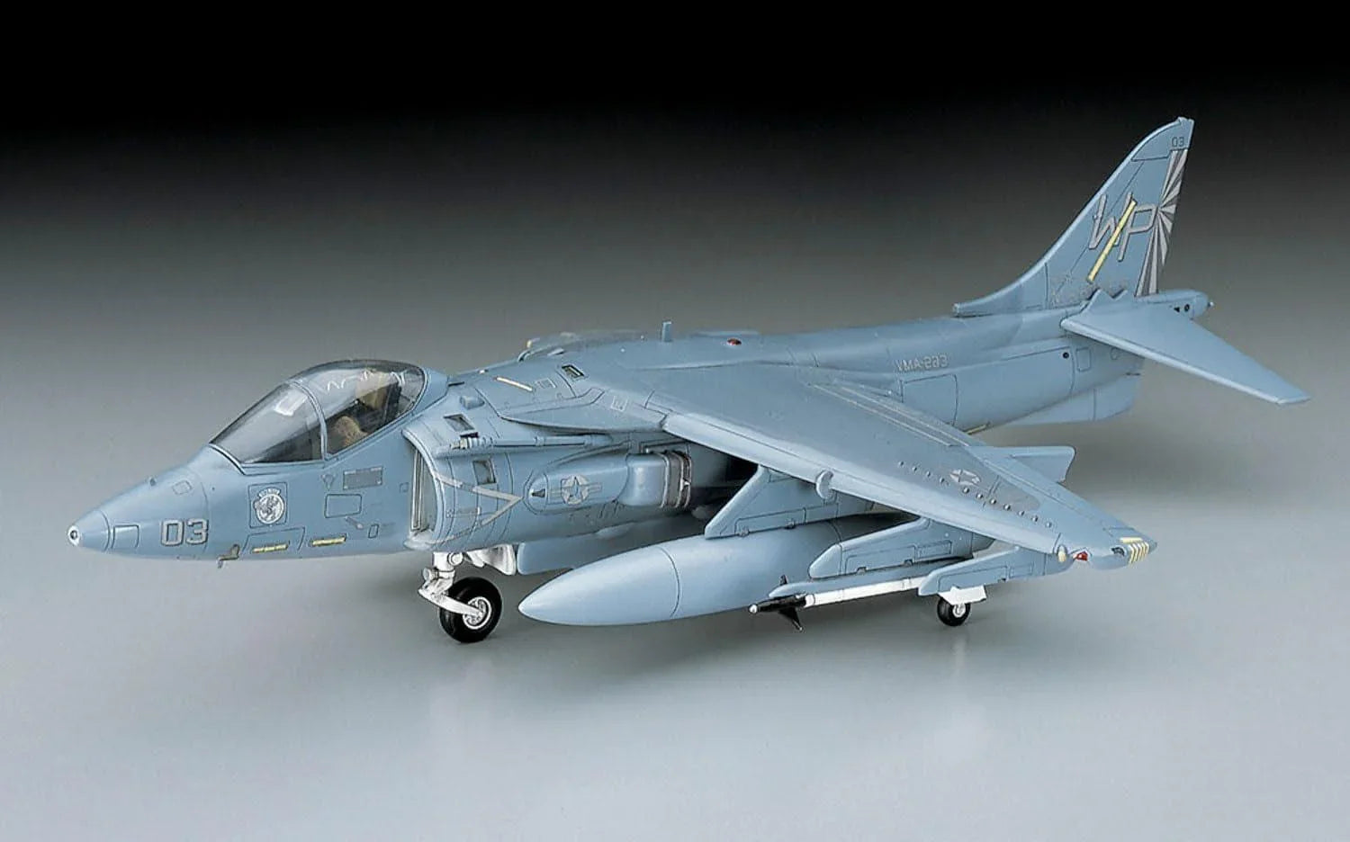 Hasegawa 00449 AV-8B Harrier II 1/72 Model Kit - A-Z Toy Hobby
