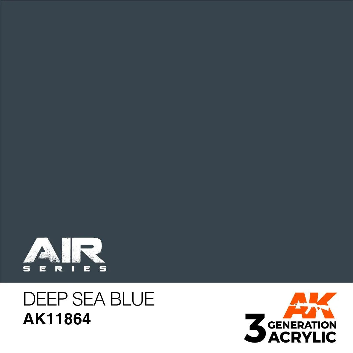 AK Interactive AK11864 3G Air Deep Sea Blue Paint 17ml - A-Z Toy Hobby