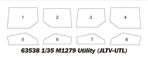 iLoveKit 63538 M1279 Utility (JLTV-UTL) 1/35 Model Kit - A-Z Toy Hobby