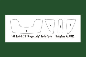 Hobby Boss 81785 U-2S Dragon Lady Senior Span 1/48 Model Kit - A-Z Toy Hobby