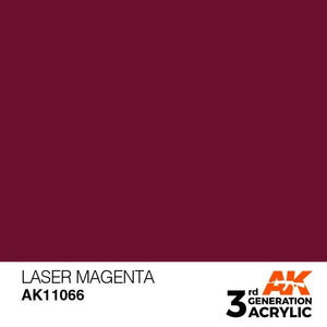 AK Interactive AK11066 3G Laser Magenta Acrylic Paint 17ml - A-Z Toy Hobby