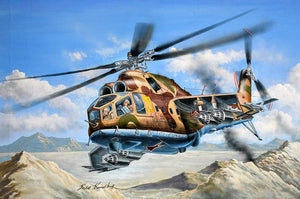 Trumpeter 05828 Mi-24A Hind-B Helicopter 1/48 Model Kit - A-Z Toy Hobby