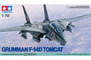 Tamiya 60795 Grumman F-14D Tomcat 1/72 Model Kit - A-Z Toy Hobby