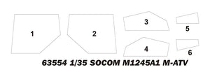 iLoveKit 63554 SOCOM M1245A1 M-ATV 1/35 Model Kit - A-Z Toy Hobby