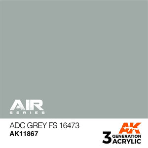 AK Interactive AK11867 3G Air ADC Grey FS 16473 Paint 17ml - A-Z Toy Hobby