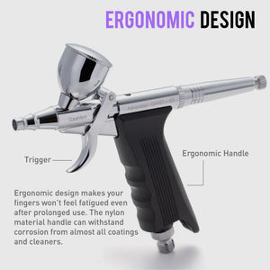 Gaahleri GHAD-68 Advanced 0.35mm & 0.5mm Trigger Type Airbrush - A-Z Toy Hobby