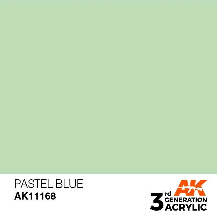 AK Interactive AK11168 3G Pastel Blue Acrylic Paint 17ml - A-Z Toy Hobby