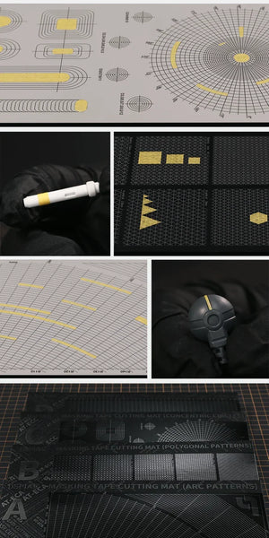 DSPIAE Masking Tape Cutting Mat AT-EC - A-Z Toy Hobby