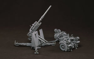 Border Model BT013 German 88mm Gun Flak36 w/6 Anti-Aircraft Artillery Crew Members 1/35 Model Kit - A-Z Toy Hobby